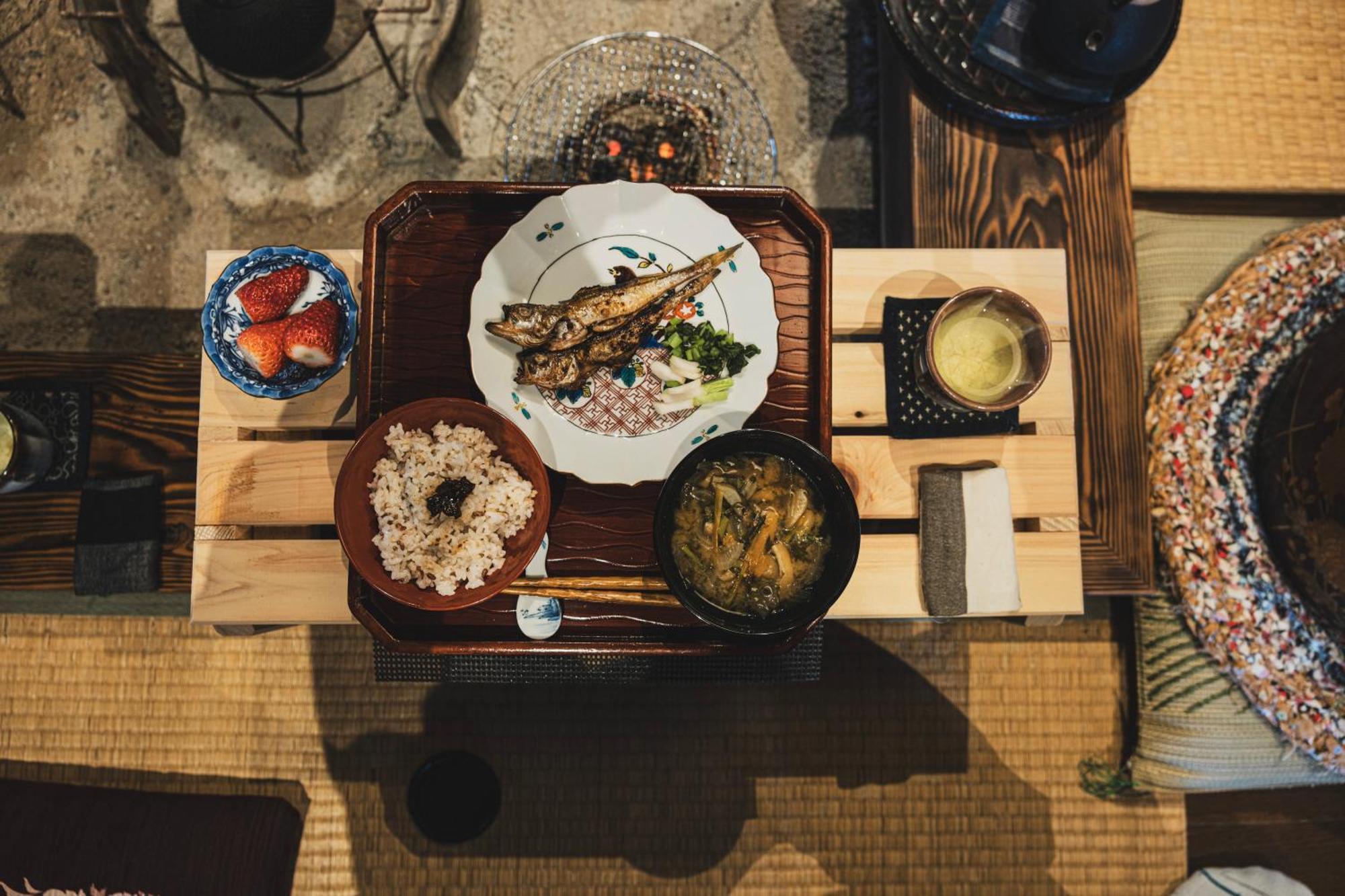 一汁一菜の宿　ちゃぶダイニング Ichiju Issai No Yado Chabu Dining Unforgettable Farmstay Experience In Deep Kyoto Ayabe Extérieur photo